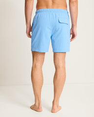 Big &amp; Tall Naples Shores Swim Trunks - Big Sky Blue