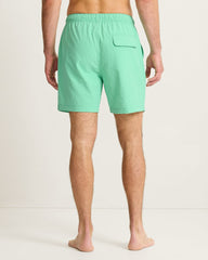 Big &amp; Tall Naples Shores Swim Trunks - Turq Cabbage