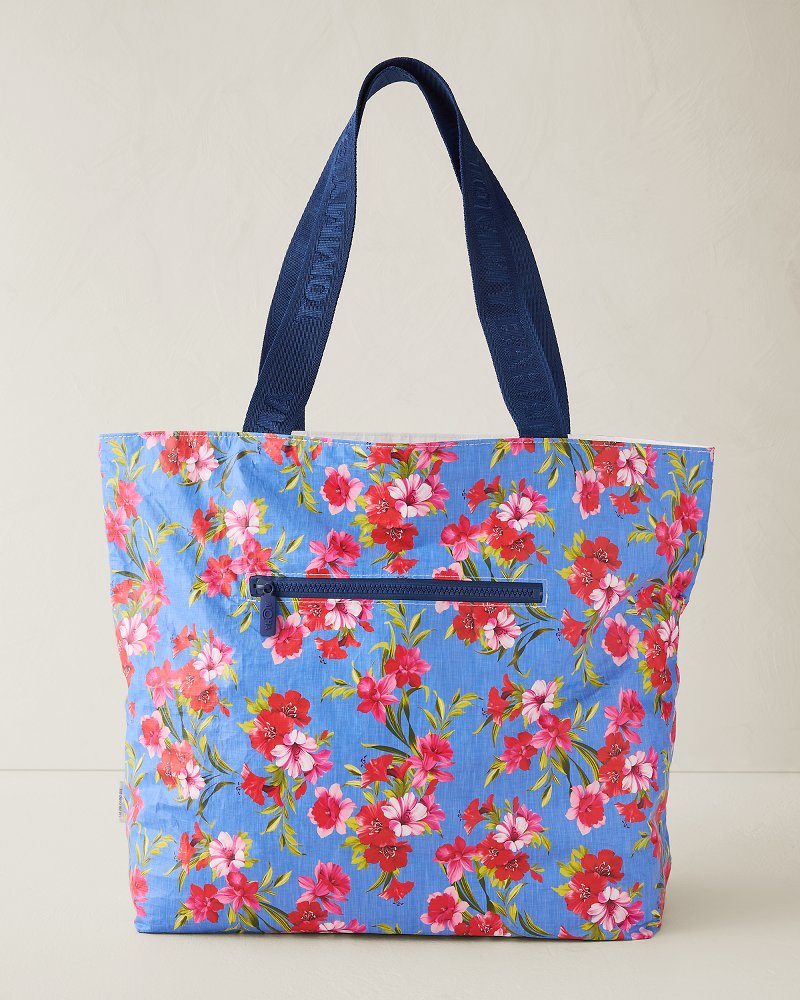 Tommy Bahama Exclusive Aloha Collection Chambray Beach Day Tripper Tote - Chambray Blue