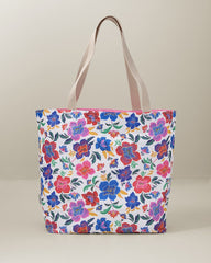 Tommy Bahama Exclusive Aloha Collection Tropi Flora Reversible Tote - Tropiflora
