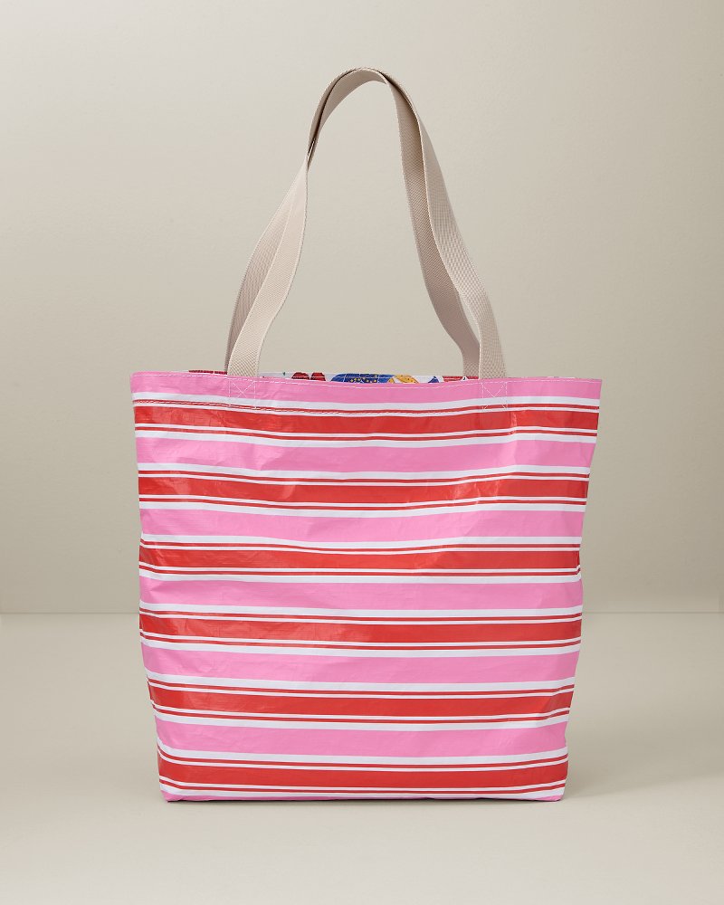 Tommy Bahama Exclusive Aloha Collection Tropi Flora Reversible Tote - Tropiflora