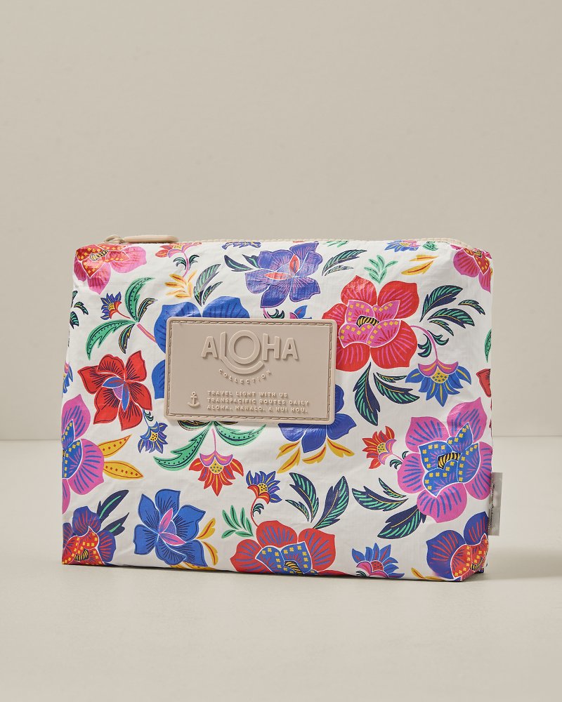 Tommy Bahama Exclusive Aloha Collection Tropi Flora Small Pouch - Tropiflora