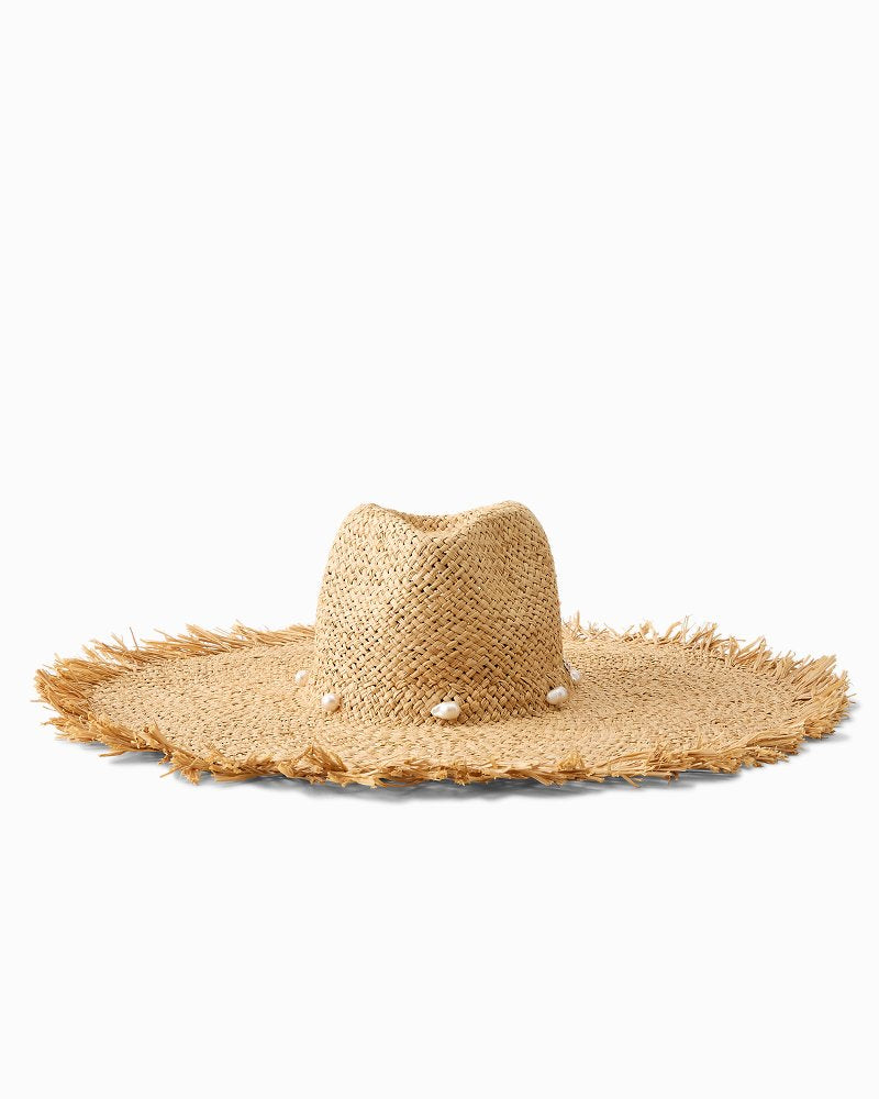 Christiana Raffia Sun Hat - Natural