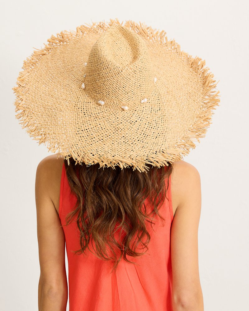 Christiana Raffia Sun Hat - Natural