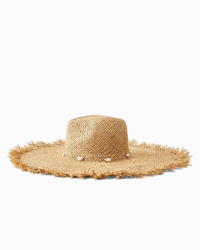 Christiana Raffia Sun Hat - Natural