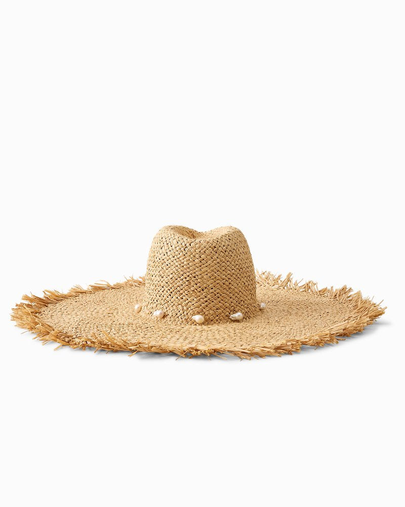Christiana Raffia Sun Hat - Natural