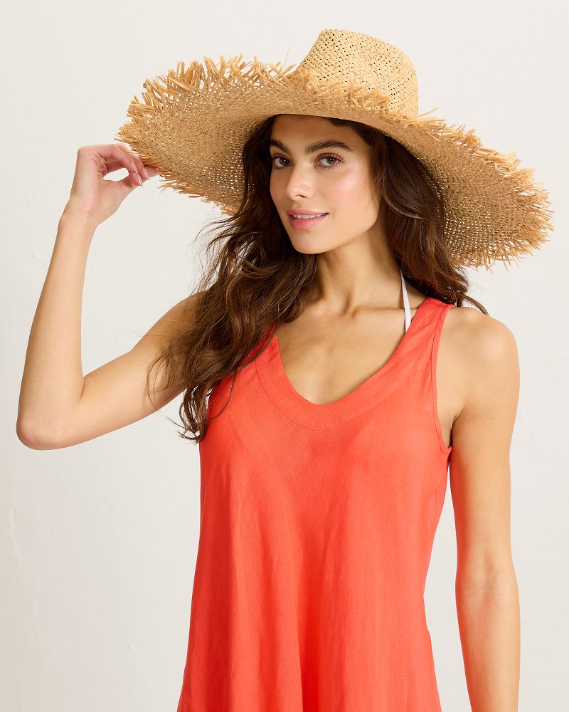 Christiana Raffia Sun Hat - Natural