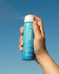 Travel-Sized Fragrance-Free SPF 50 Body Sunscreen Spray by COOLA - Multicolor