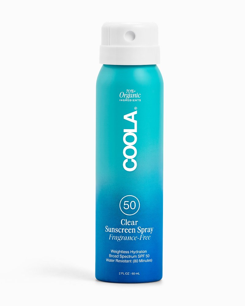 Travel-Sized Fragrance-Free SPF 50 Body Sunscreen Spray by COOLA - Multicolor
