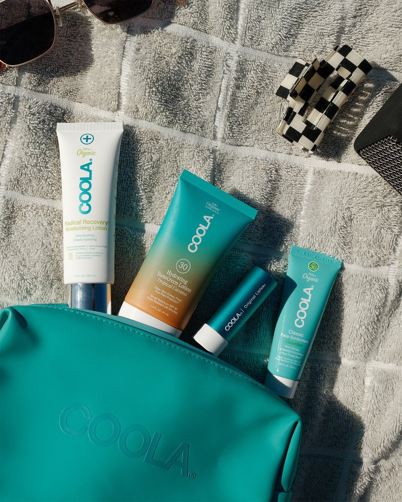 Suncare Travel Essentials Set by COOLA - Multicolor