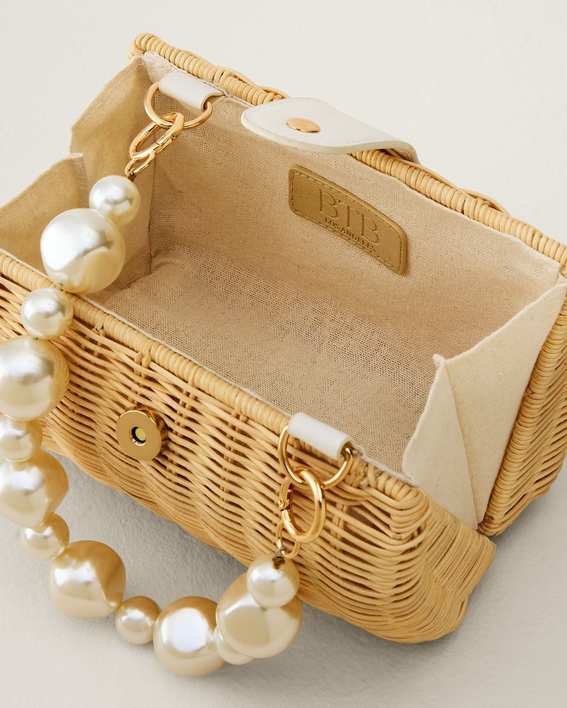 Page Pearl Clutch - Natural