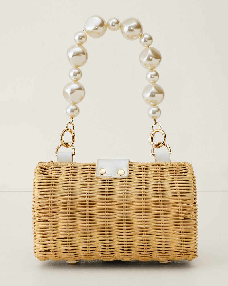 Page Pearl Clutch - Natural