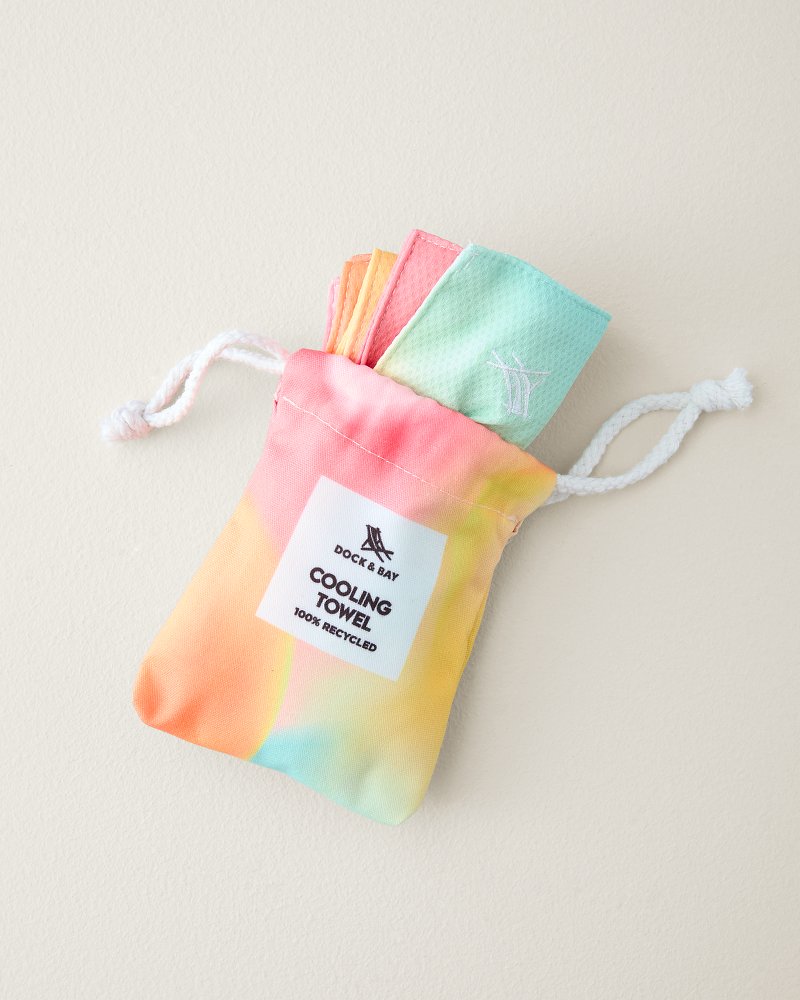 Dock and Bay Sunset Cooling Towel - Sunset
