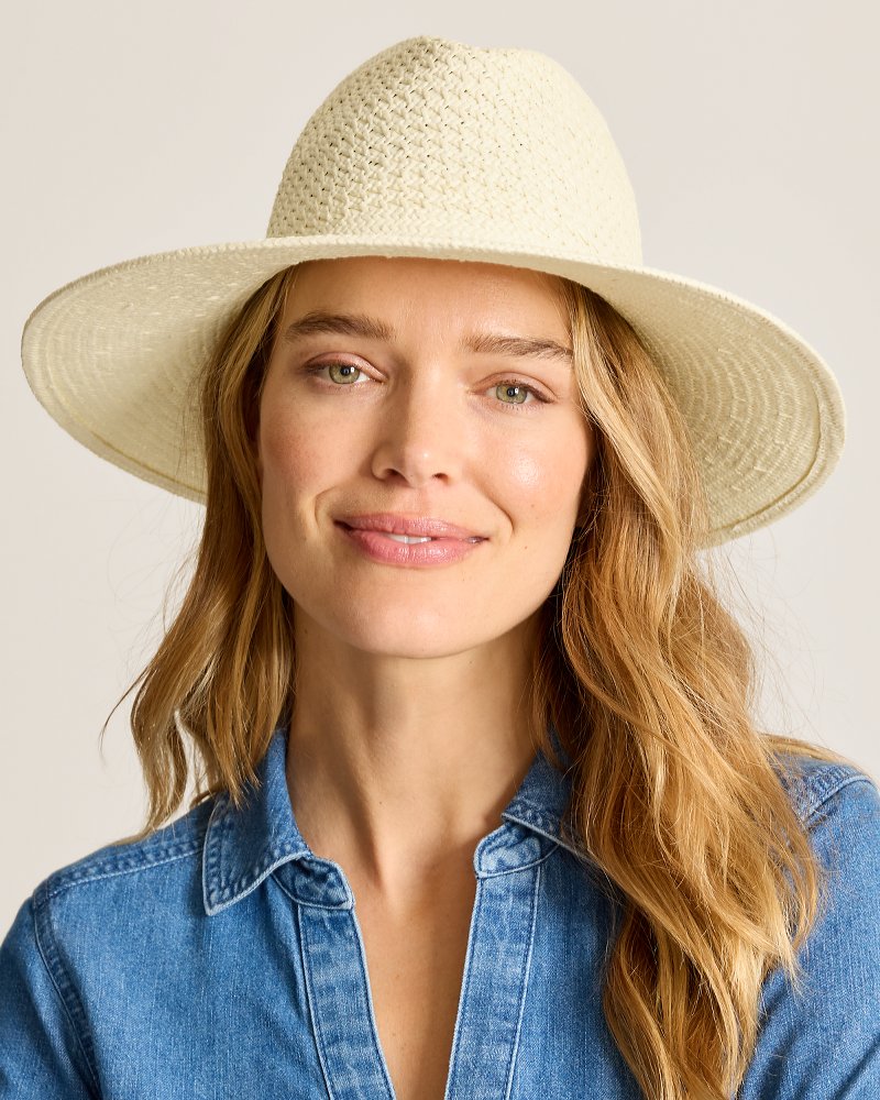 Vented Luxe Packable Hat - Bleach