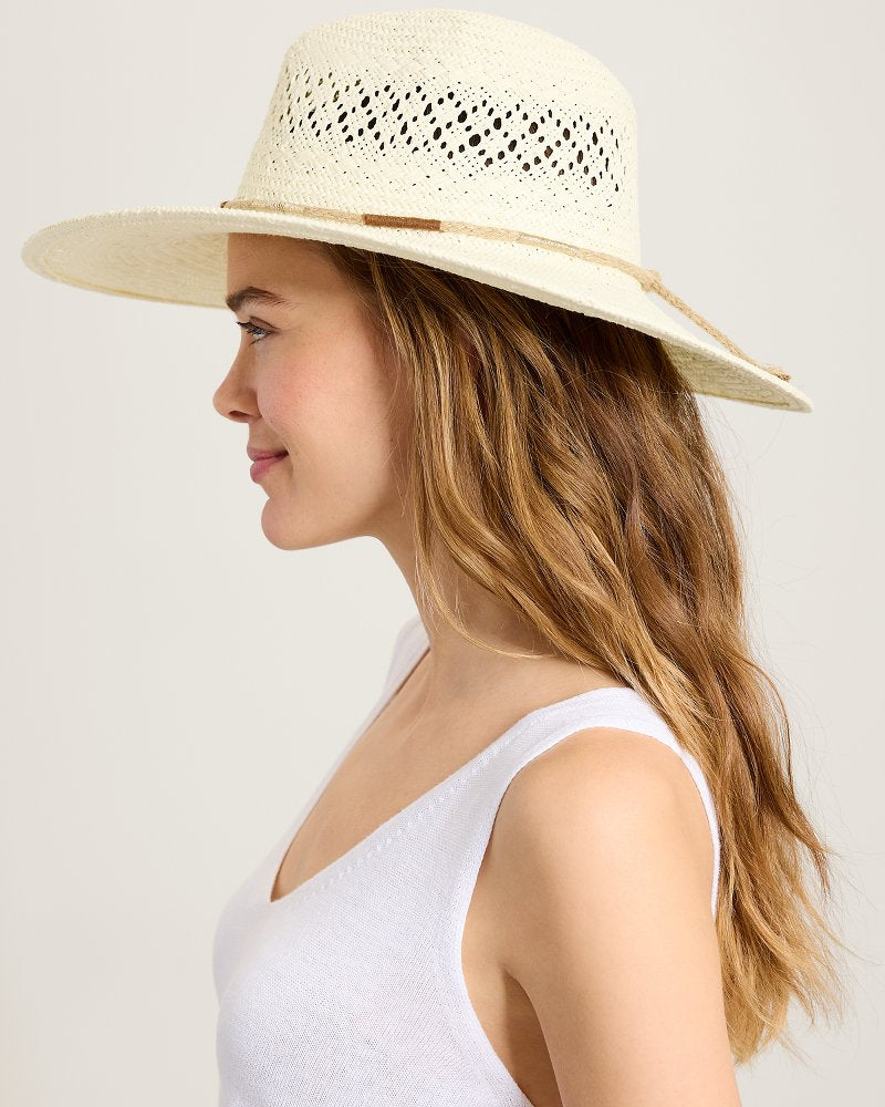 Luxe Packable Sun Hat - Bleach/Jute