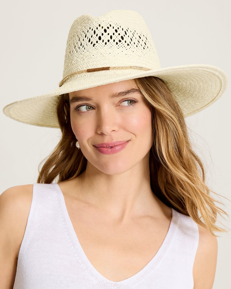 Luxe Packable Sun Hat - Bleach/Jute