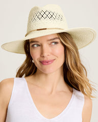 Luxe Packable Sun Hat - Bleach/Jute