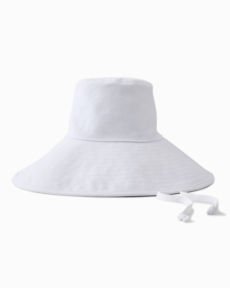 Livvy Packable Sun Hat - White