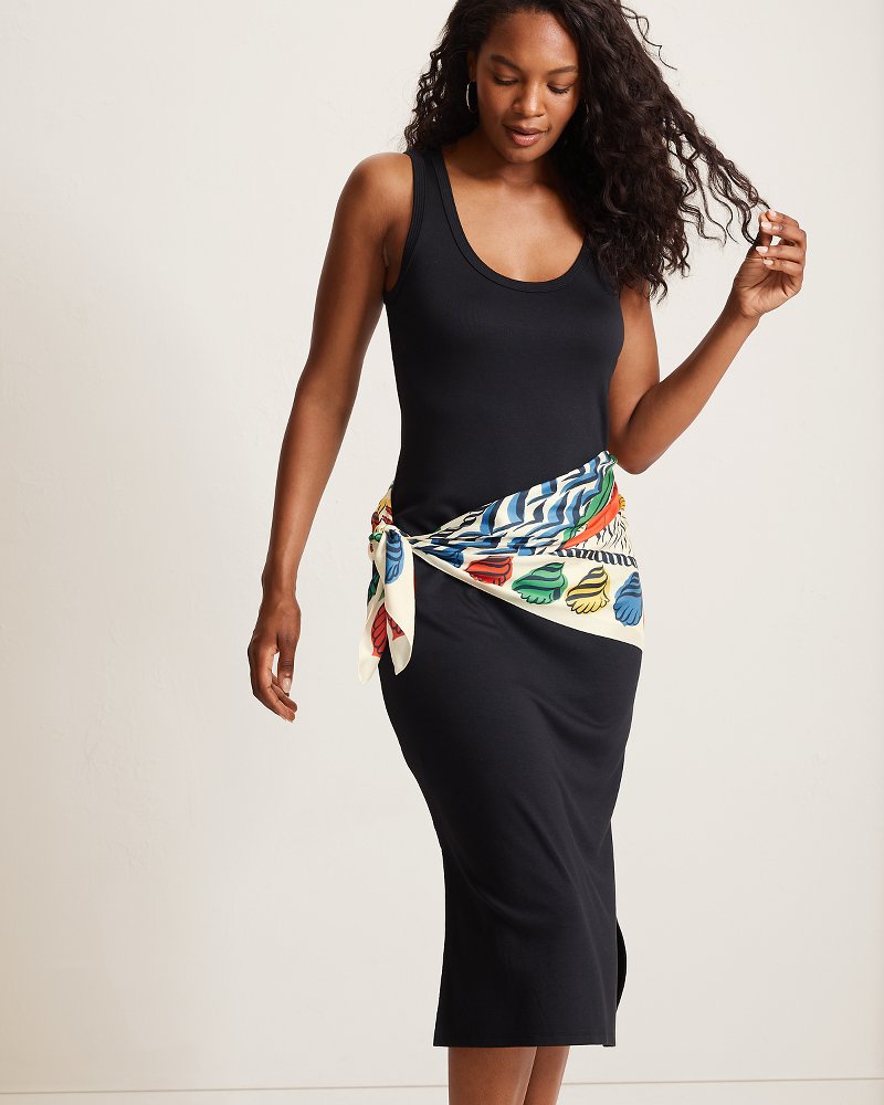 Sail Away Silk Square Scarf - Multicolor