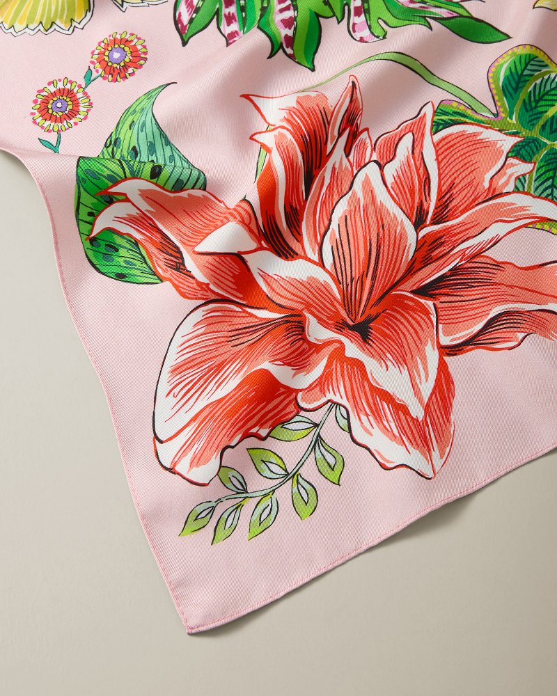 Sunkissed Vine Scarf - Beach Pink