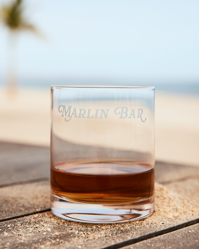 Marlin Bar Old Fashioned 10-oz. Glasses—Set of 2 - Clear