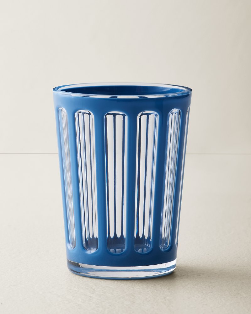 Villa 12-oz. Acrylic Double Old Fashioned Glass - Blue