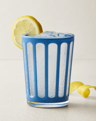 Villa 12-oz. Acrylic Double Old Fashioned Glass - Blue