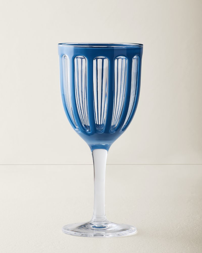 Villa 12-oz. Acrylic Wine Glass - Blue