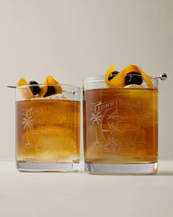 Marlin Bar Double Old-Fashioned 15-oz. Glasses - Set of 2 - Clear