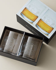 Marlin Bar Double Old-Fashioned 15-oz. Glasses - Set of 2 - Clear