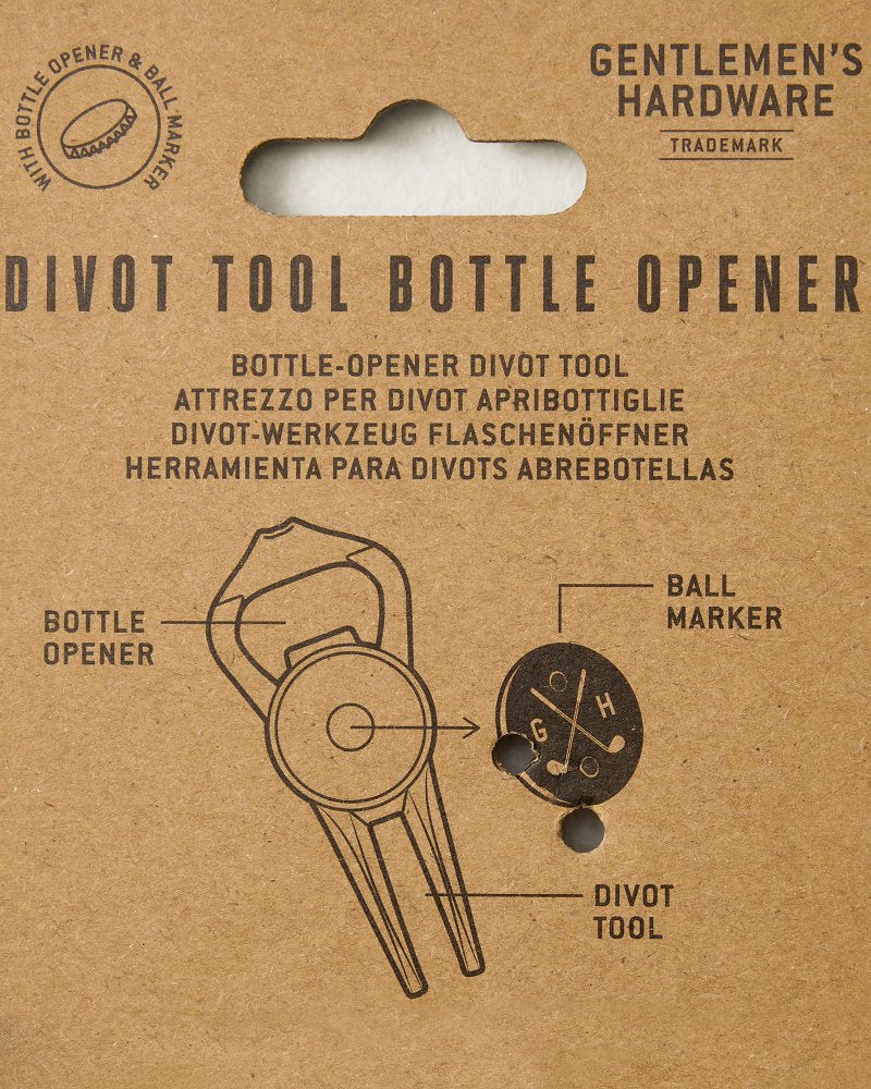 Divot Tool Bottle Opener - Multicolor