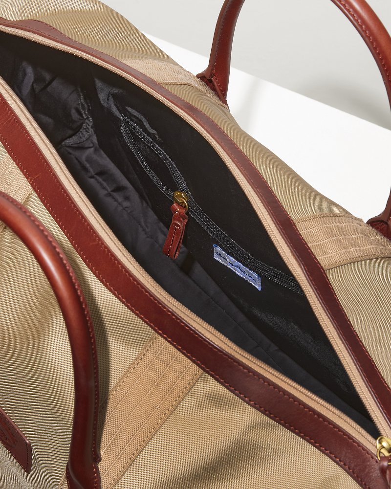 Tommy Bahama Nylon Duffel Bag - Khaki