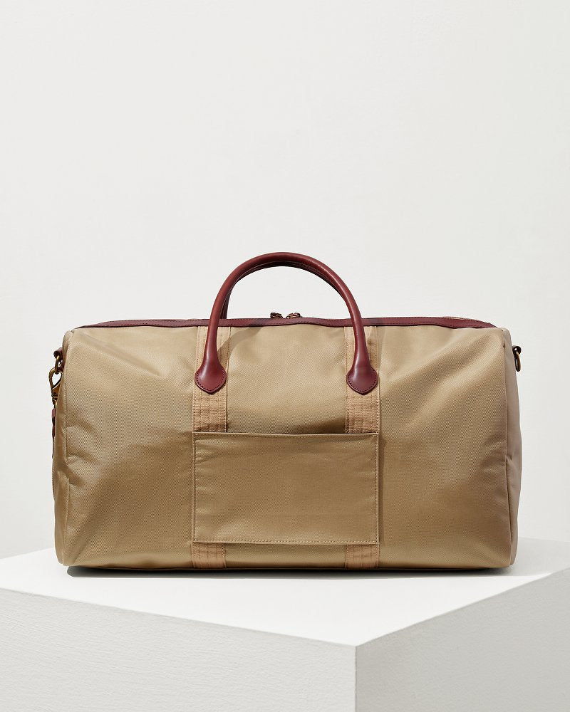 Tommy Bahama Nylon Duffel Bag - Khaki