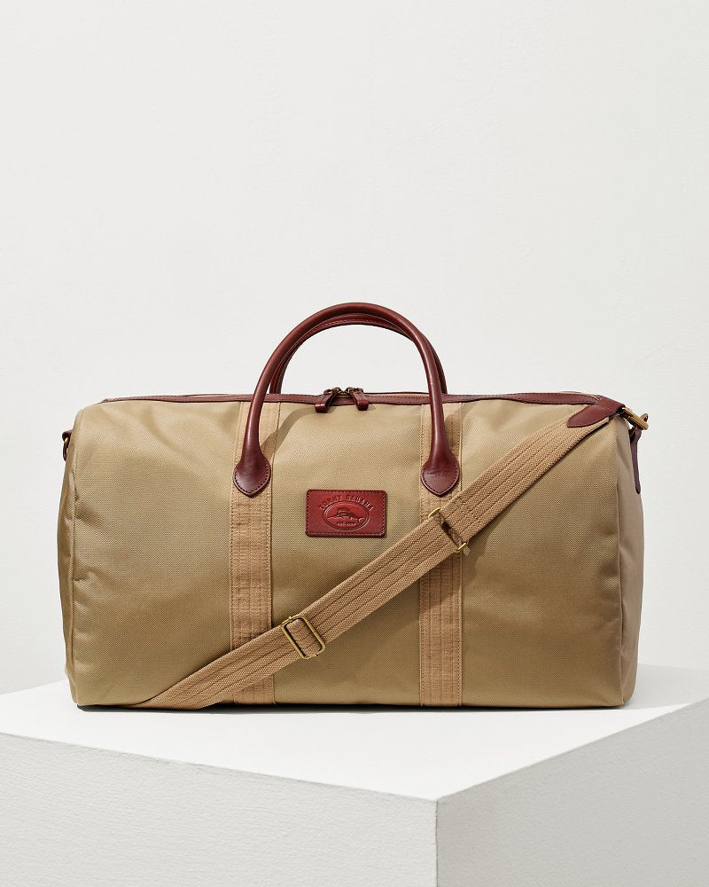 Tommy Bahama Nylon Duffel Bag - Khaki