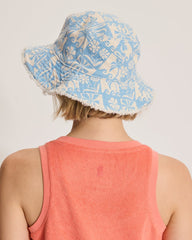 Tallow Packable Bucket Hat - Dusty Blue