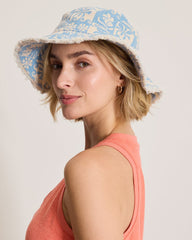 Tallow Packable Bucket Hat - Dusty Blue