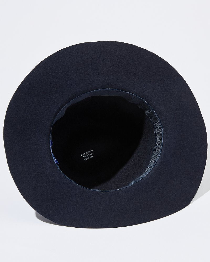 Amelia Felt Hat - Navy