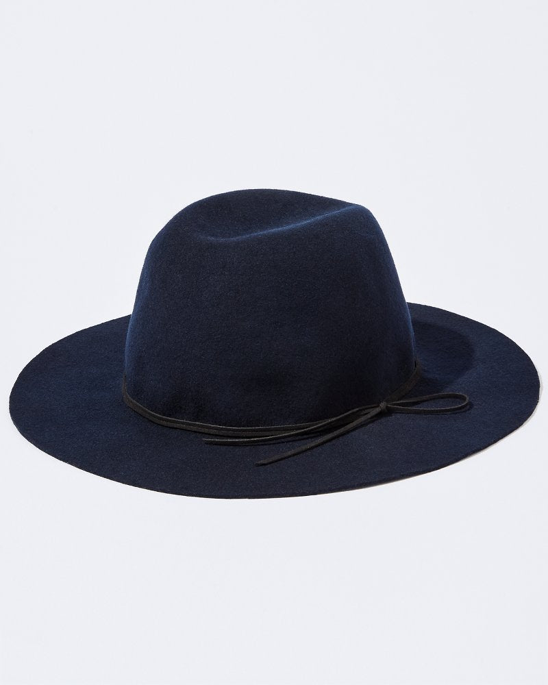 Amelia Felt Hat - Navy