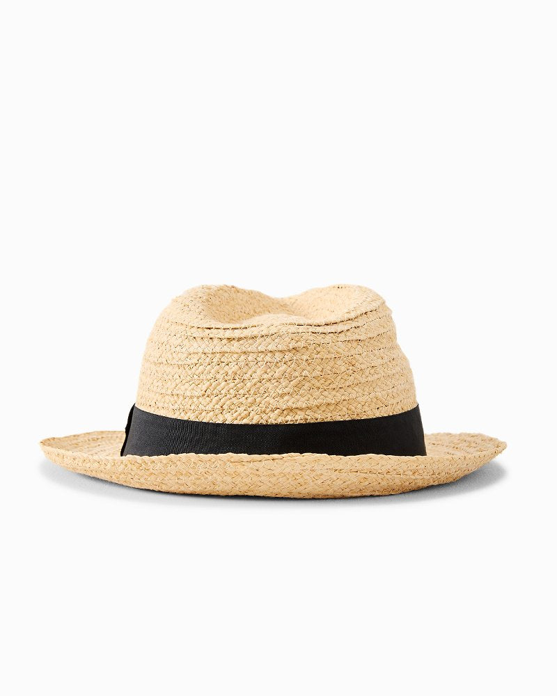 Men's Fedora Palm Springs Raffia Hat - Natural