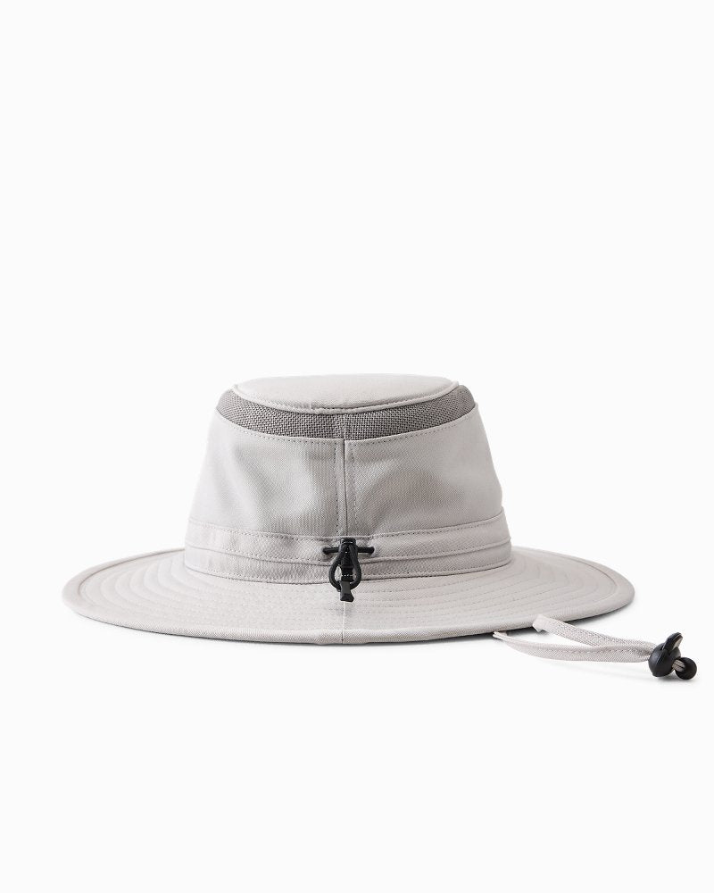 Mid-Brim Idaho Packable Hat - Light Grey