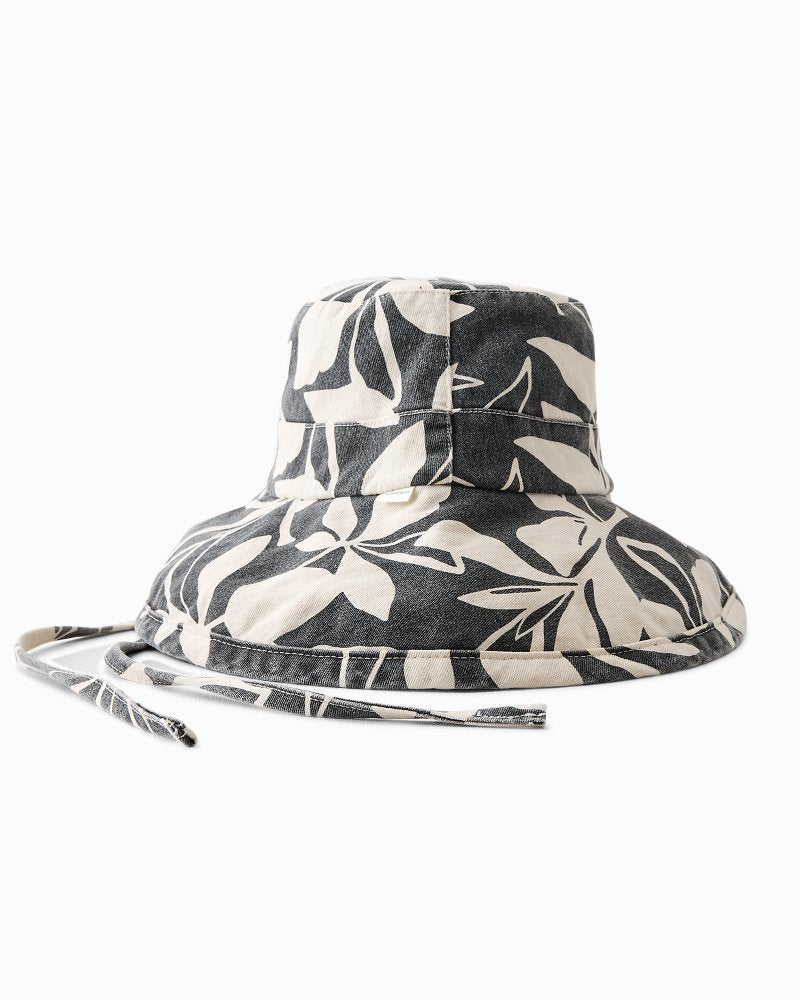 Women's Coral Bay Packable Hat - Black