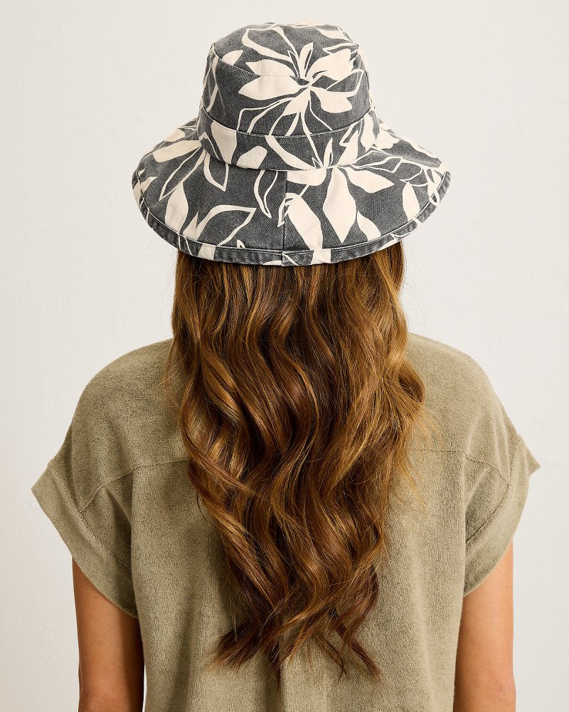Women's Coral Bay Packable Hat - Black