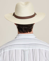 Men's Safari Hamilton Packable Hat - Ivory