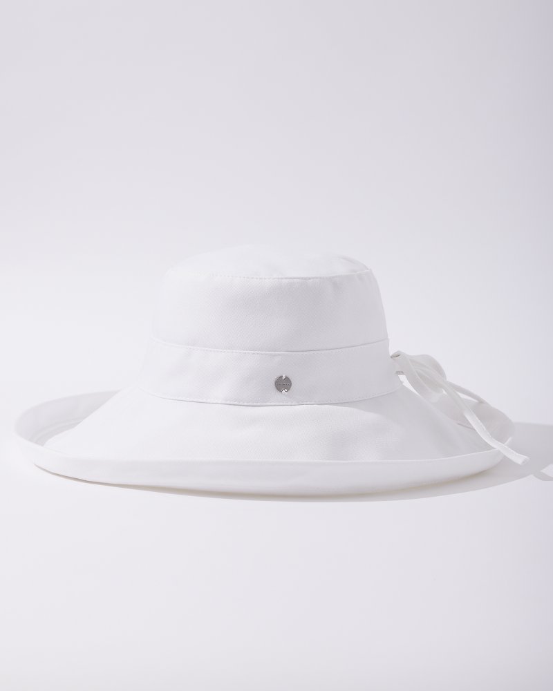 Noosa Upturn Packable Hat - White