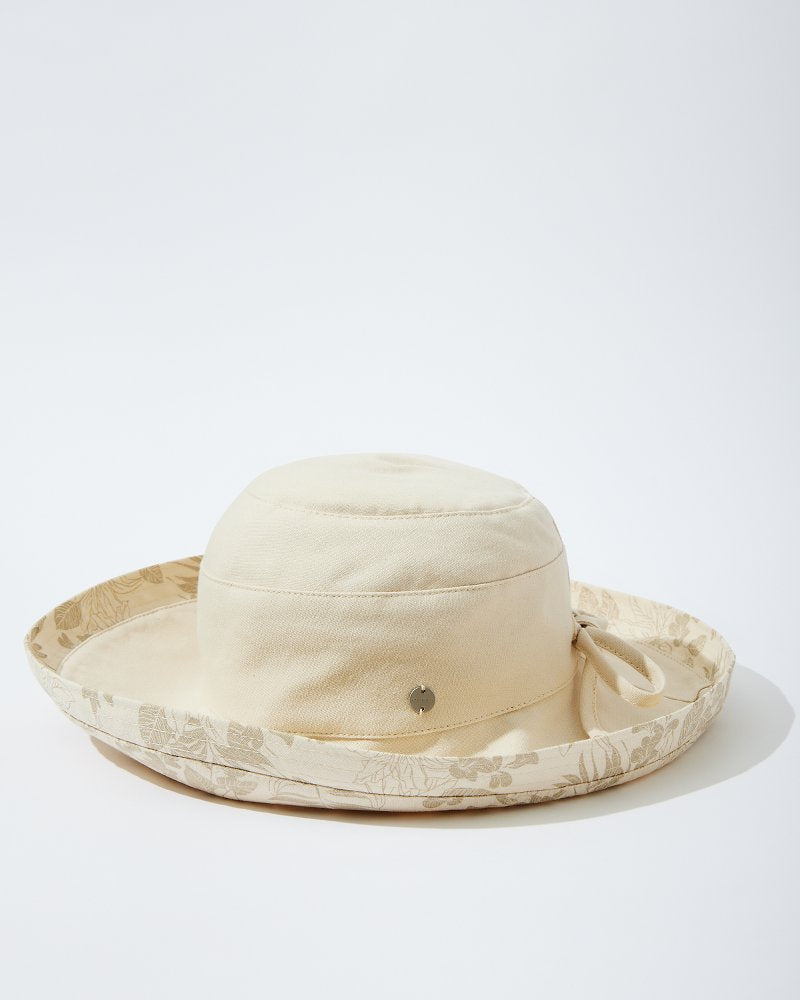 Noosa Packable Hat - Latte
