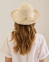 Noosa Packable Hat - Latte