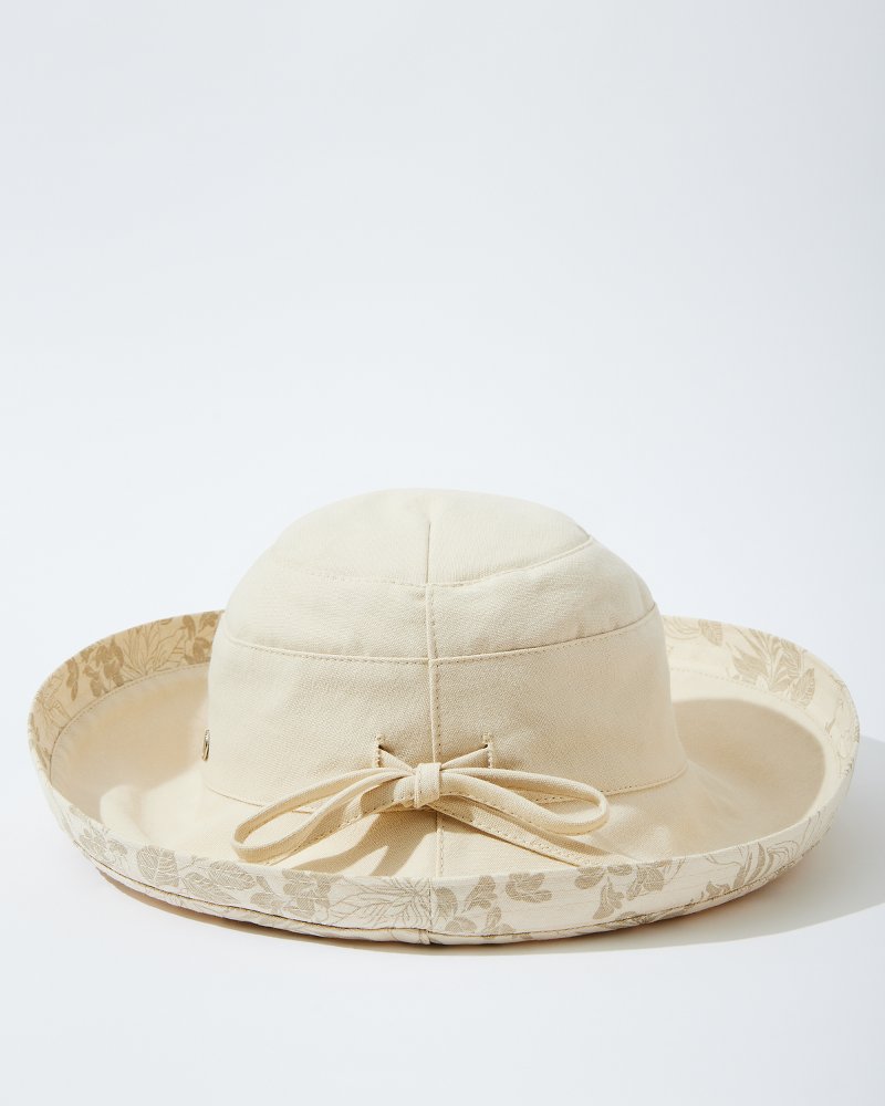 Noosa Packable Hat - Latte