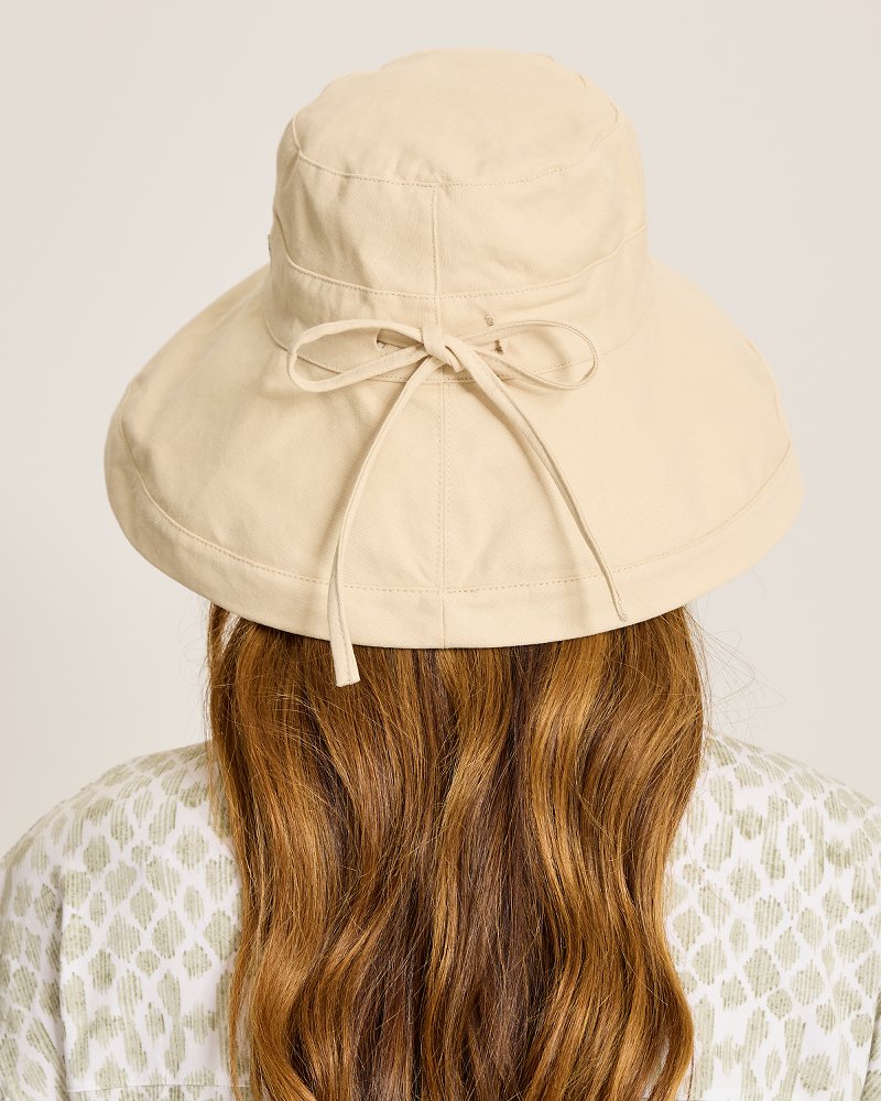 Noosa Upturn Packable Hat - Natural