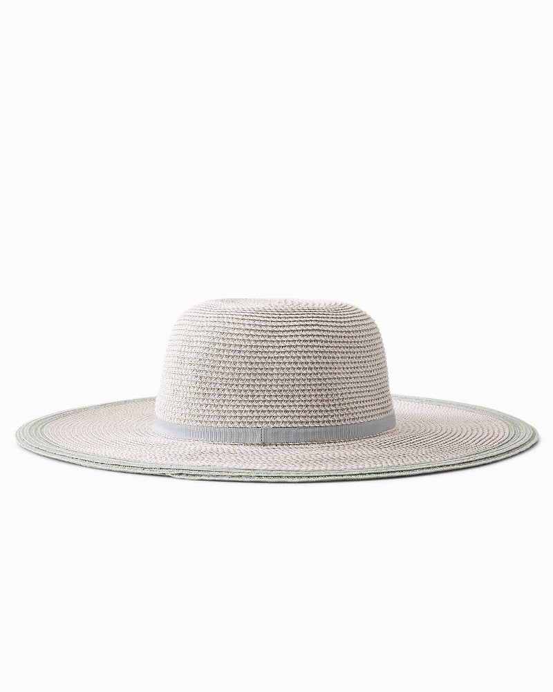 Medium Wide-Brim Dahlia Hat - Grey