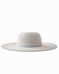 Small Wide-Brim Dahlia Hat - Grey